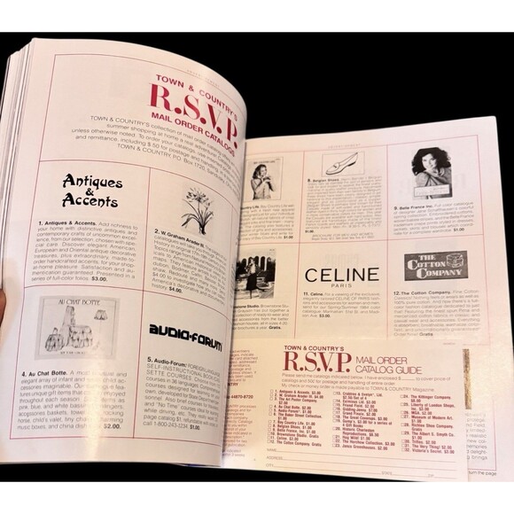 1984 MARCH TOWN & COUNTRY MAGAZINE - FRAUKE QUAST CARNIVAL IN VENICE - Picture 7 of 13